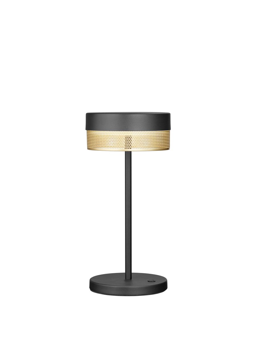 HELL Akku Tischlampe Mesh