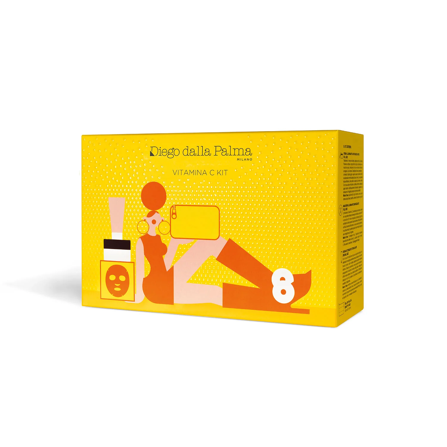 Kit de Vitamina C - Sets para rostro y cuerpo, Set iluminador, Crema de día iluminadora, Mascarilla facial iluminadora
