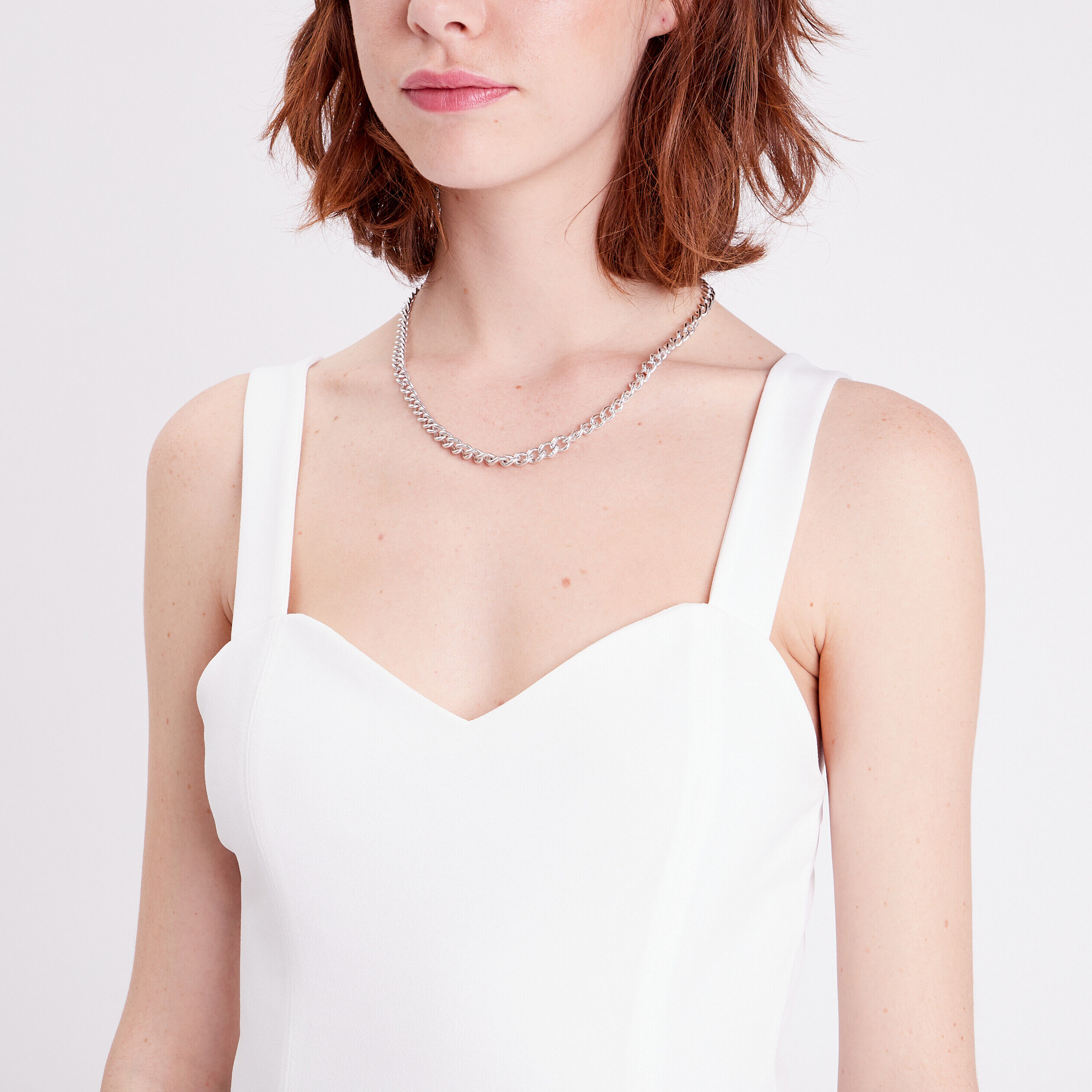 Bustier ajusté ecru femme | Cache Cache