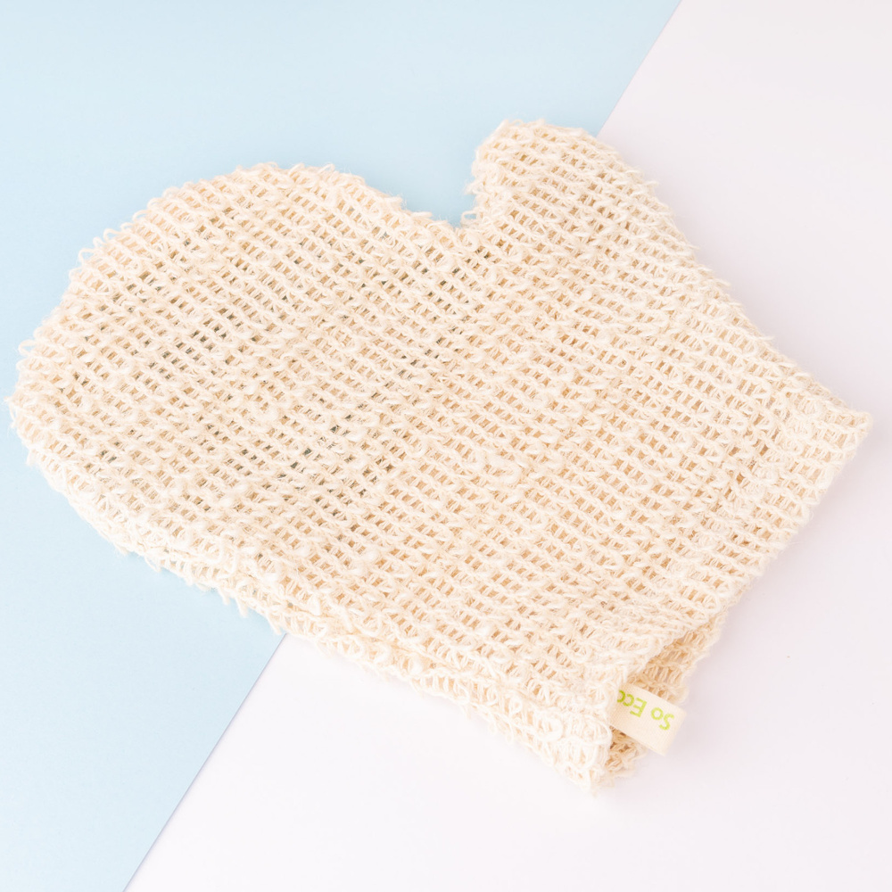 so eco Gant exfoliant en toile de jute Accessoire Bain