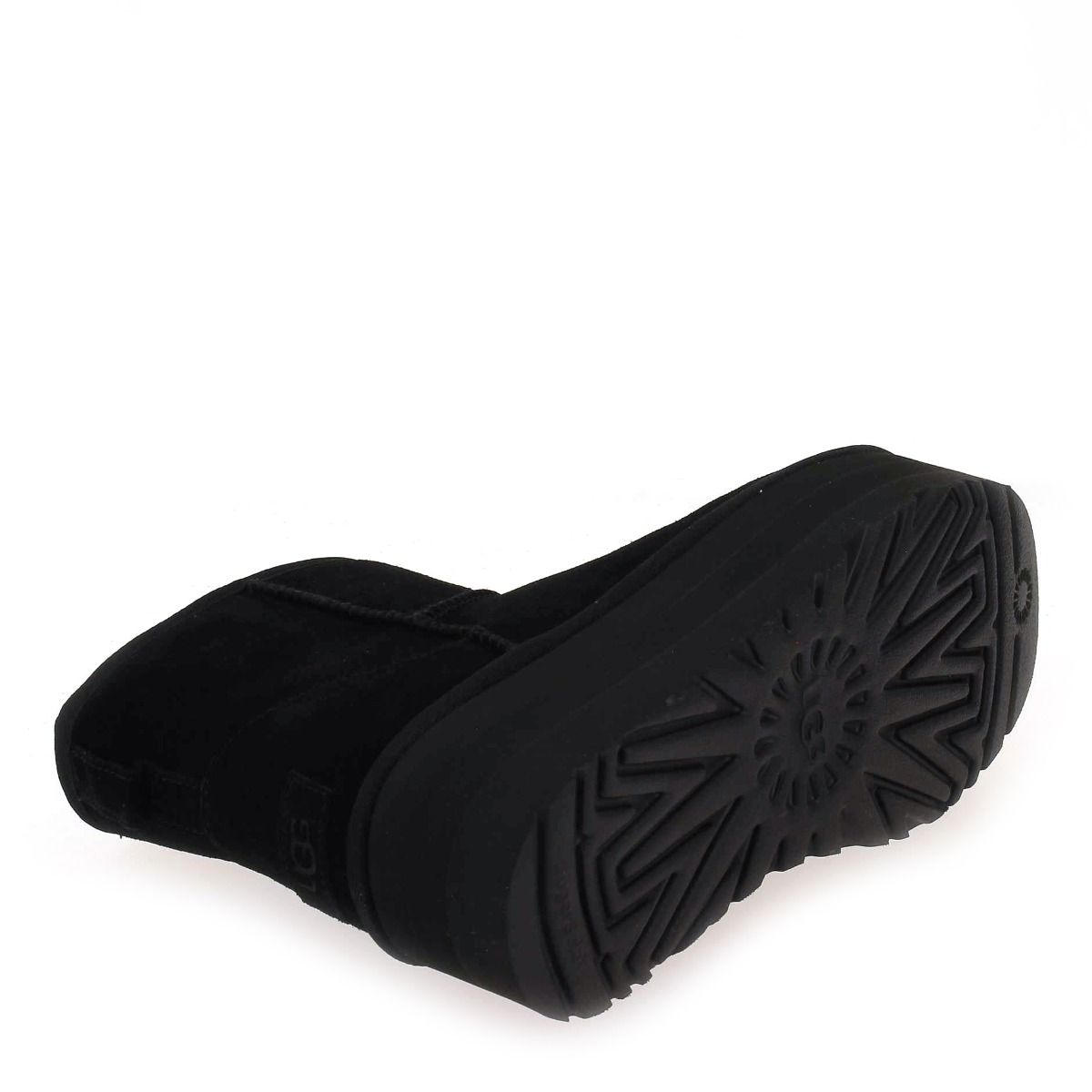 UGG  W CLASSIC MINI PLATFORM - Noir