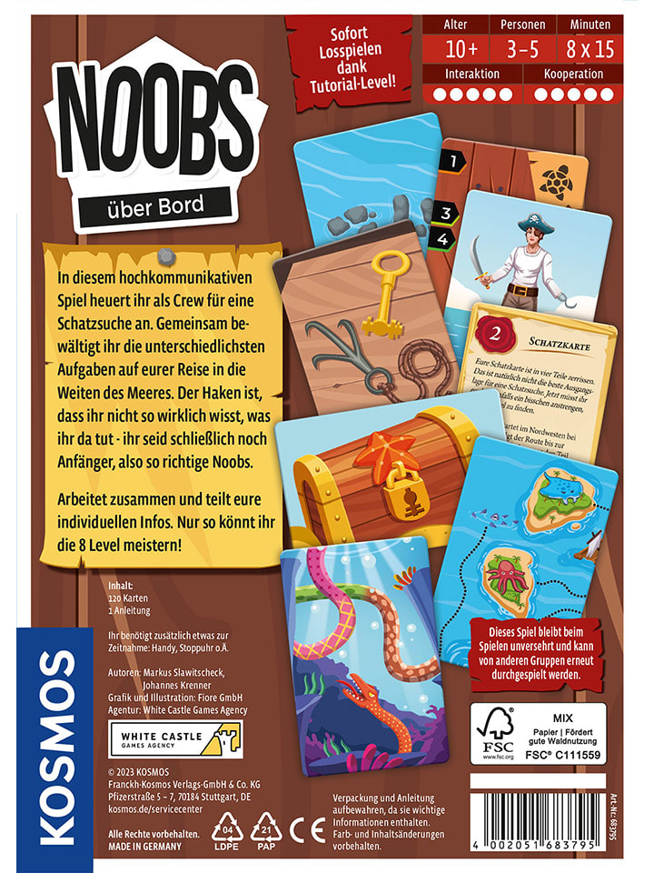Kosmos Kartenspiel 