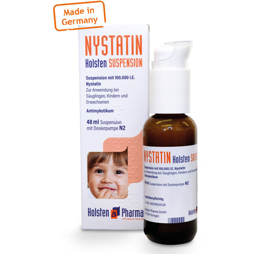 NYSTATIN Holsten Suspension  48 ml  Suspension