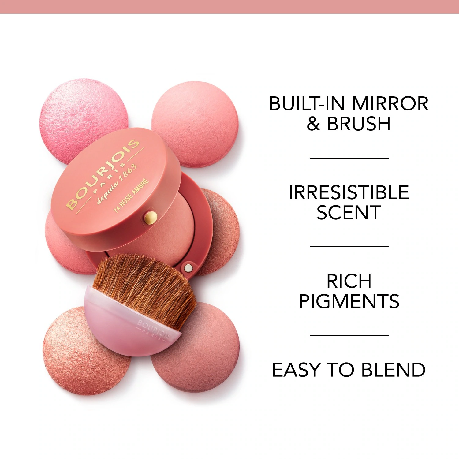 Bourjois okrugla kutija rumenila