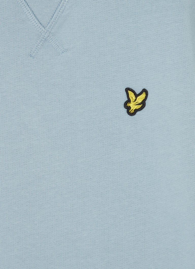 Pulover cu logo brodat Lyle & Scott