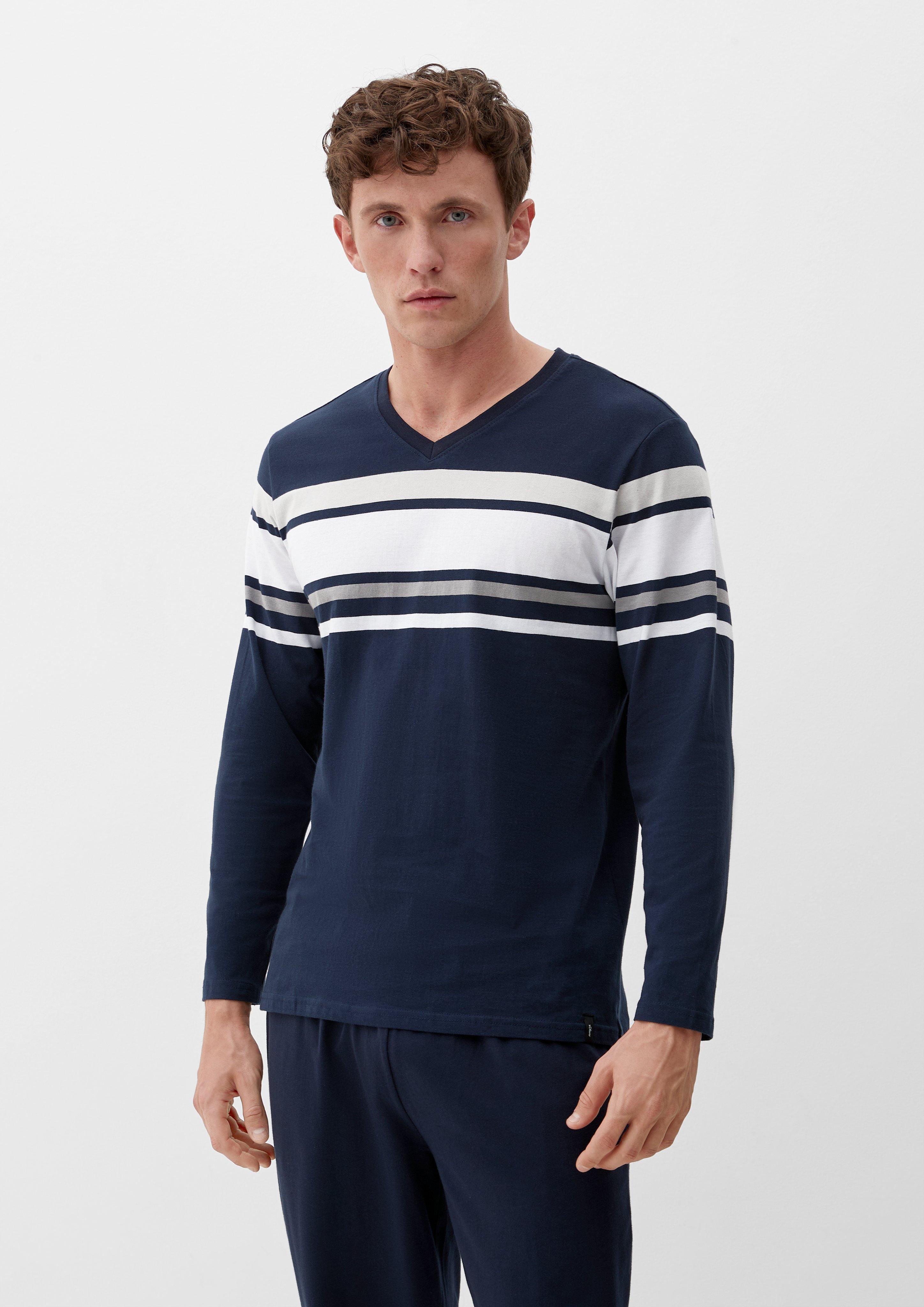 Pyjama mit Streifen  6007554-58B1