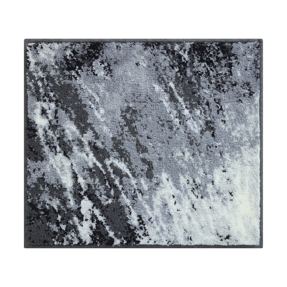Badteppich Magma grau