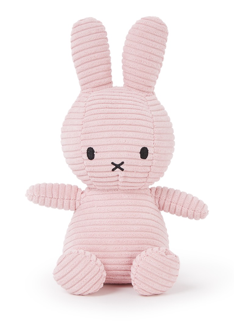 Miffy-pehmolelu, joka on valmistettu samettikankaasta