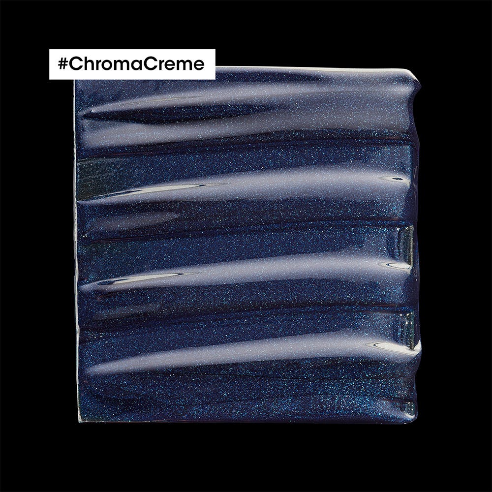 L'Oréal Professionnel Paris Serie Expert Metal DX Shampoo + Chroma Creme Blau Bundle