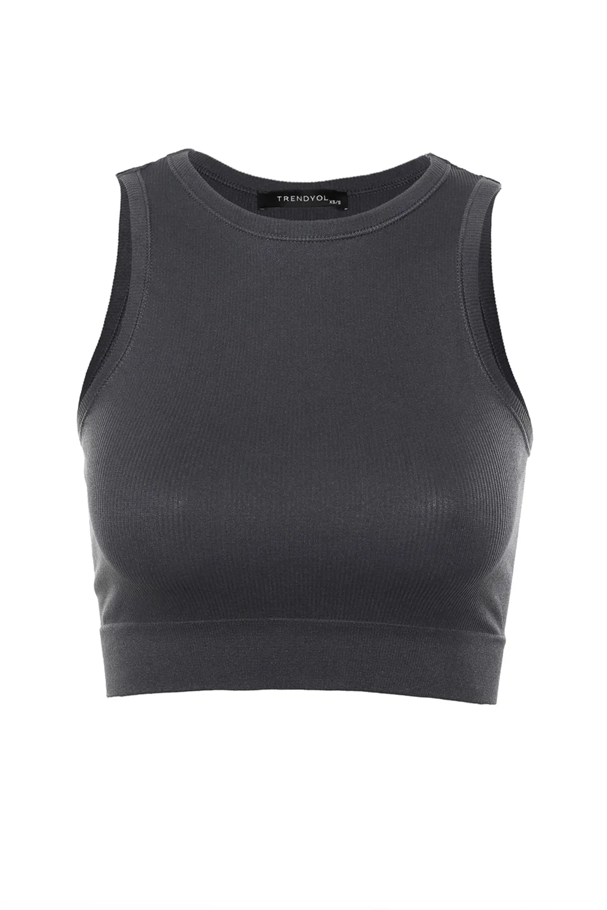Trendyol Collection  Indigo nahtloser/nahtloser, leicht stützender/formender gestrickter Sport-BH TWOSS21SS0024