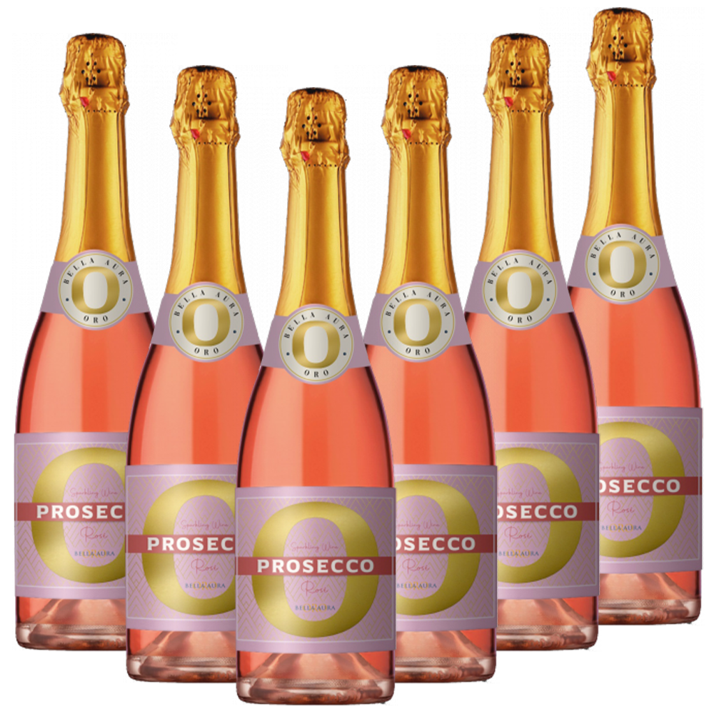 Bella Aura Oro Prosecco Spumante DOC Rosé Millesimato 2020 