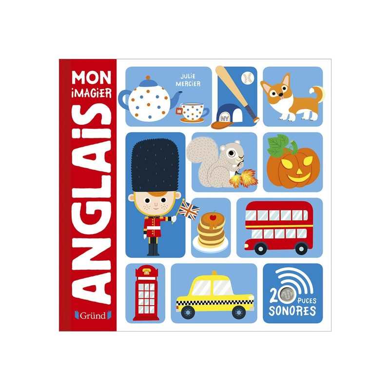 Livre Mon imagier anglais - Gründ