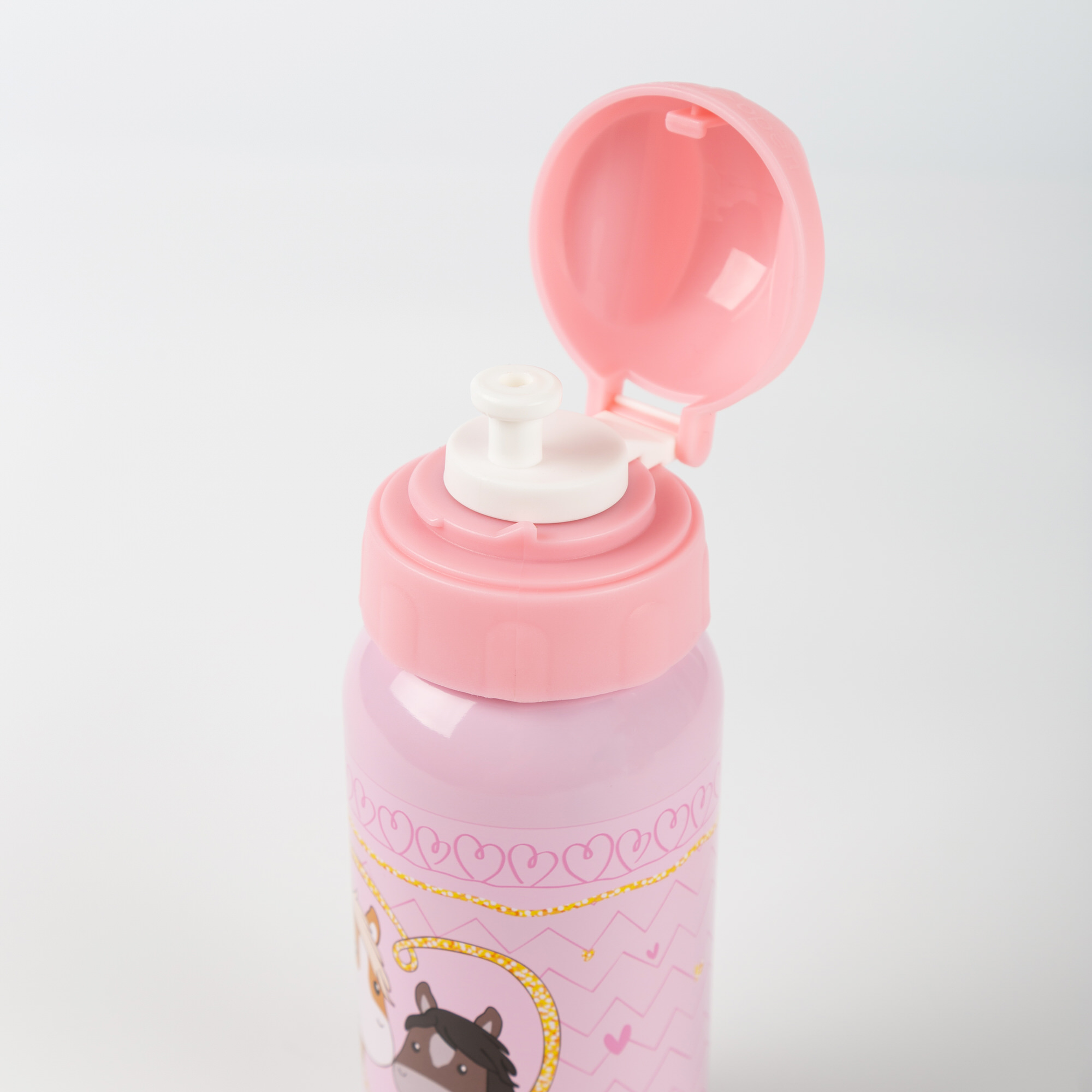 Kinder Edelstahl-Trinkflasche Pony Love