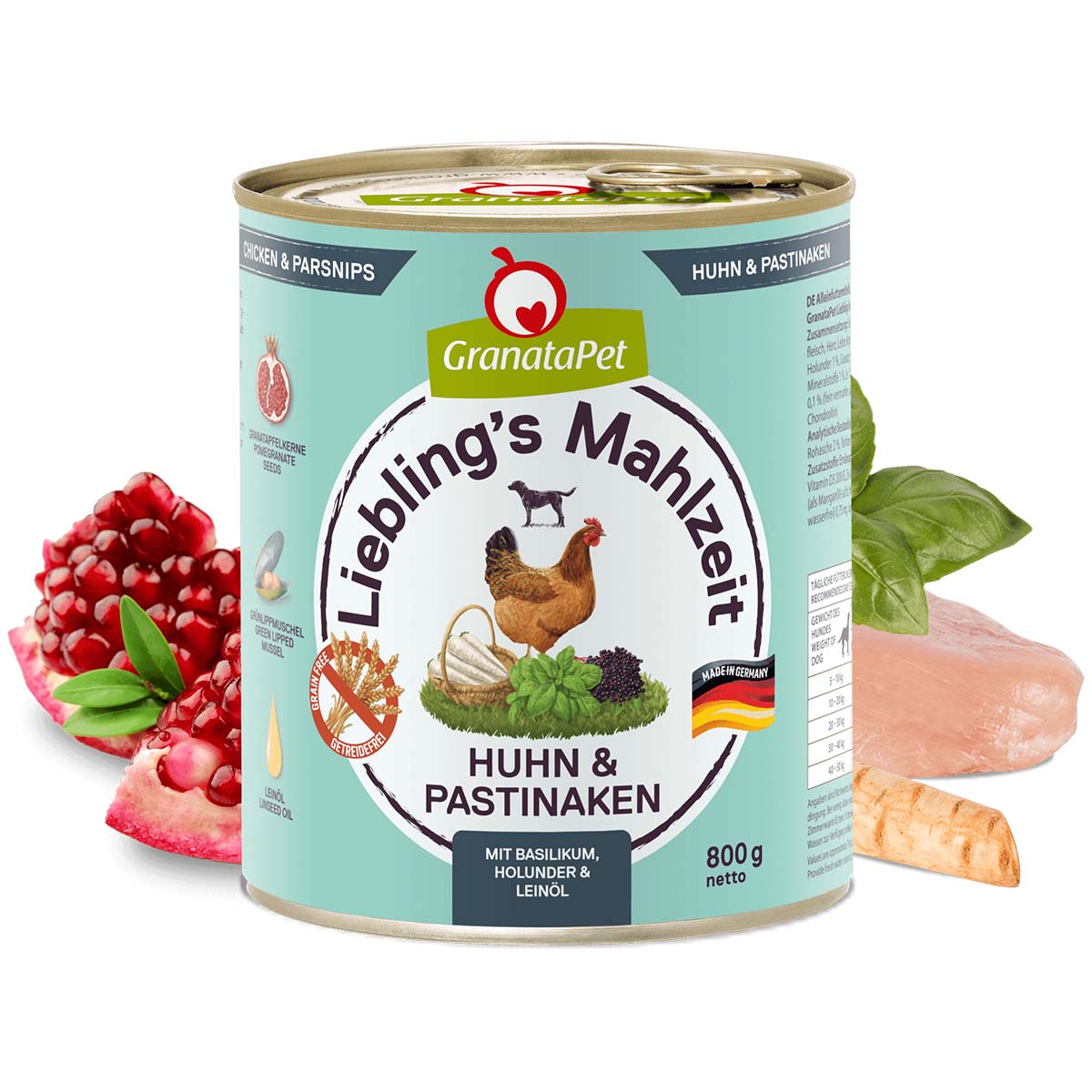 GranataPet Liebling's Mahlzeit Huhn und Pastinaken bei ZooRoyal