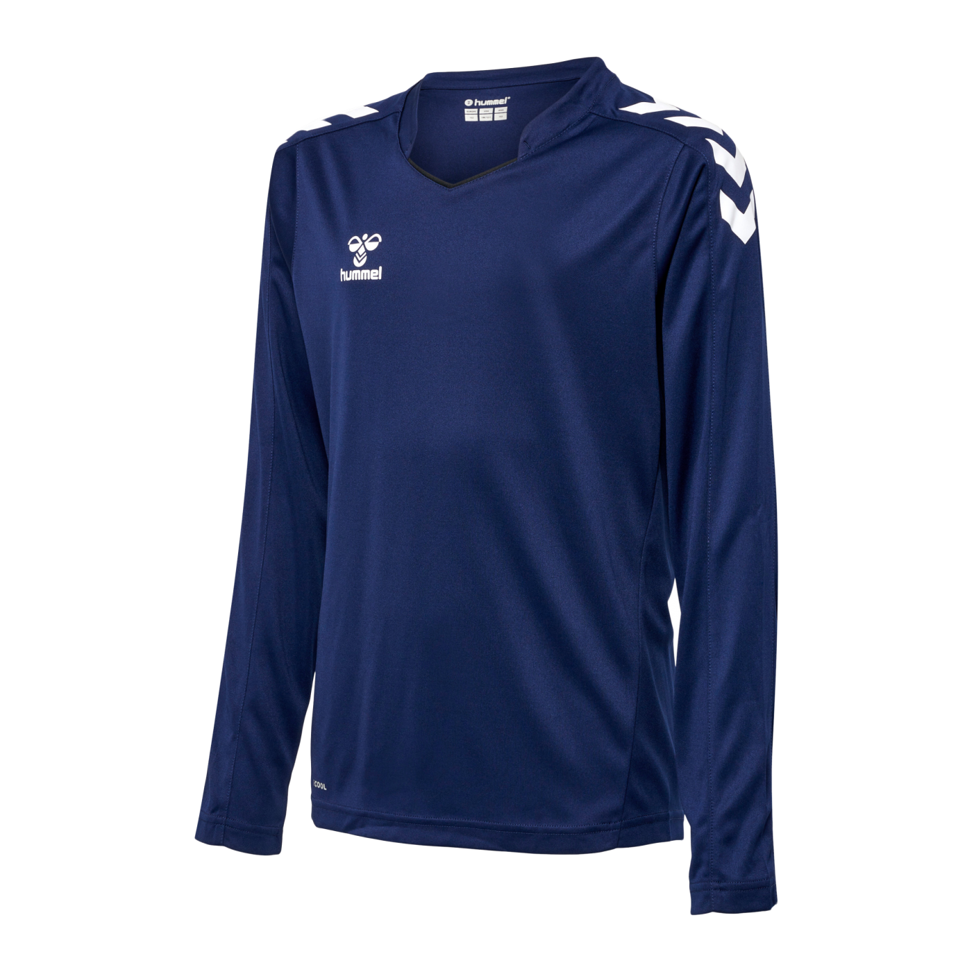 Hummel hmlCORE XK Trikot langarm Kids Blau F7026