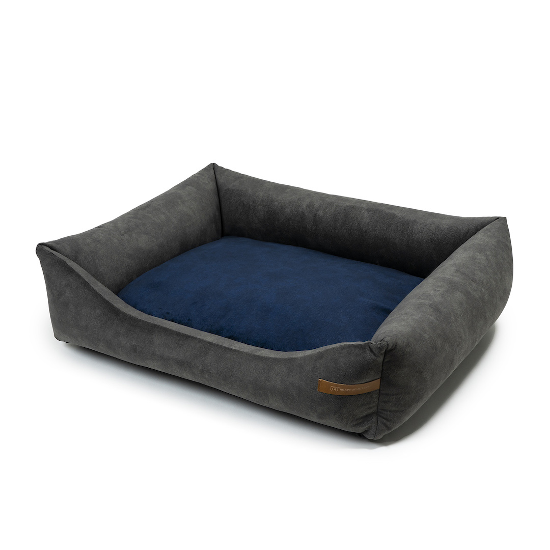 Rexproduct Hundebetten Rexproduct Otto Orthopädisches Hundebett Grau S-XL dunkelblau M