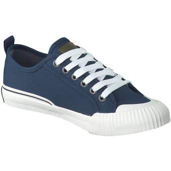 Tom Tailor Leinen Schnürer in blau