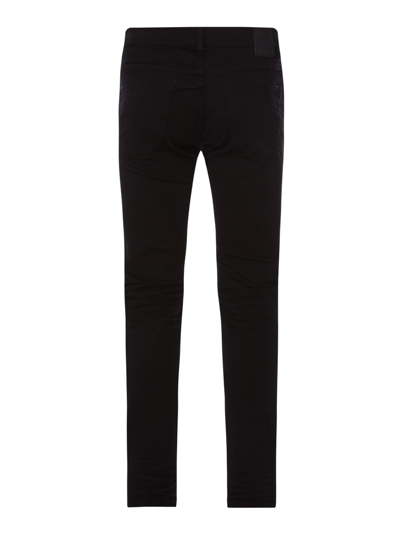 Slim Fit Jeans mit Stretch-Anteil Modell 'Loom' in schwarz