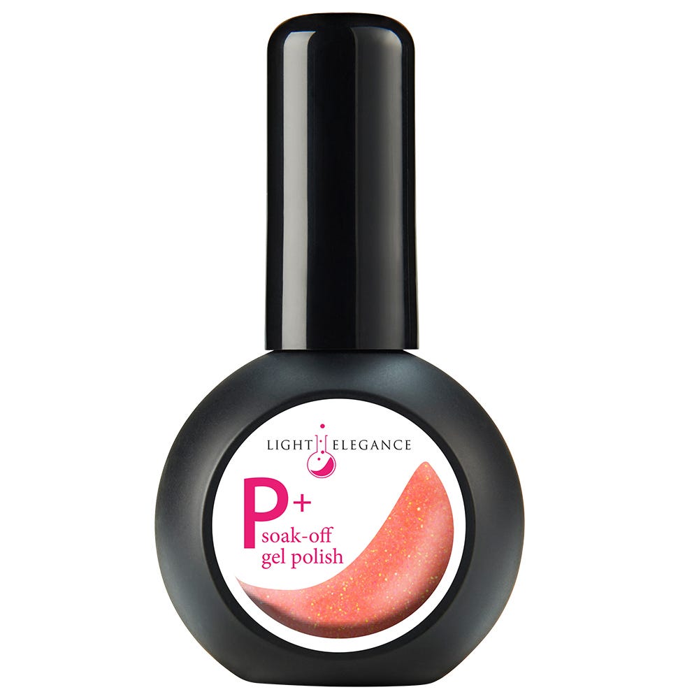 Light Elegance P+ Glitterlacke Orange Crush 15 ml