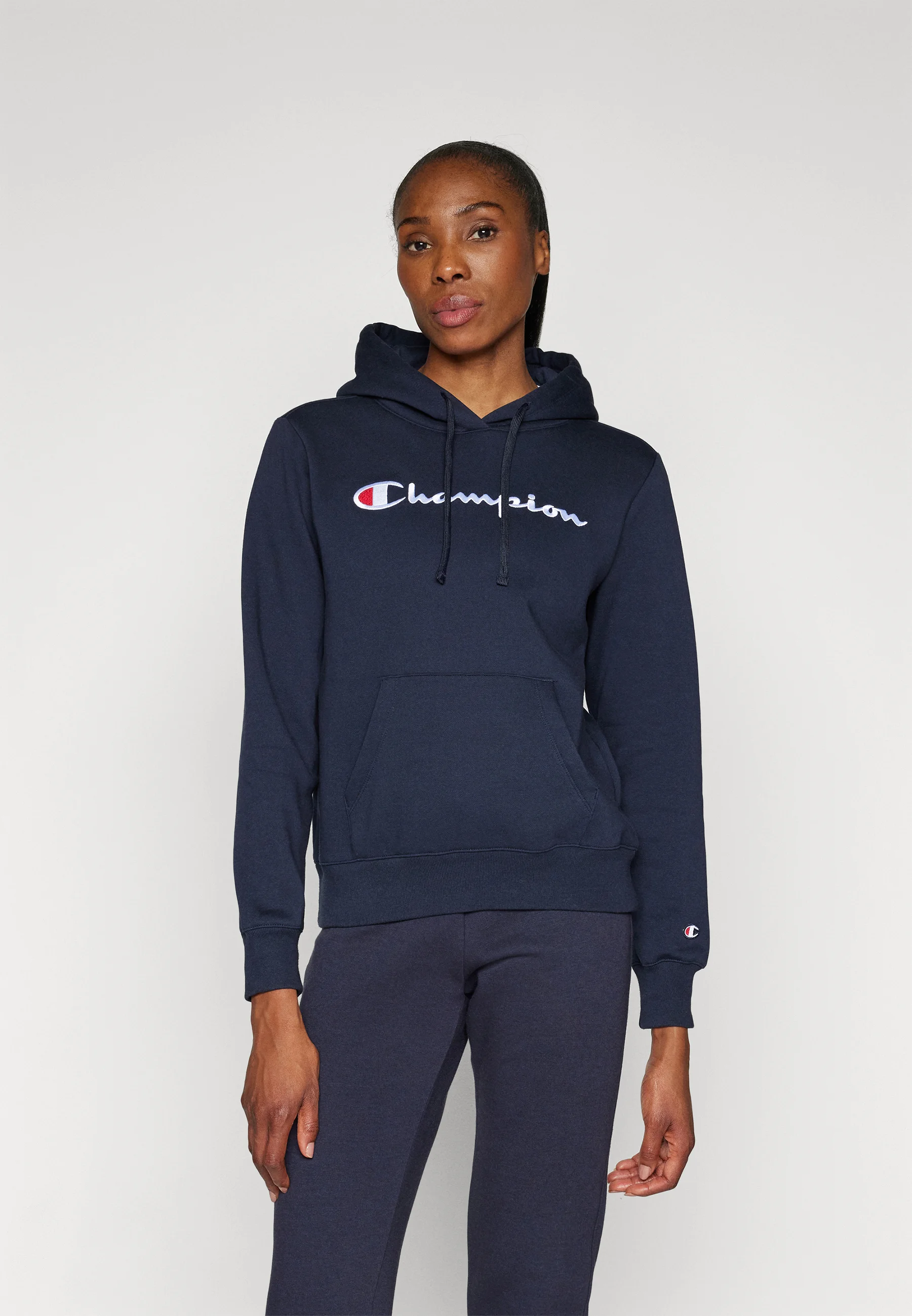 Sudadera Champion ICONS con capucha y logotipo grande