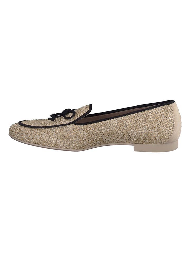 Paul Green Slipper  in Beige/ Schwarz günstig kaufen