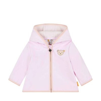 Softshelljacke, lila für Mädchen
