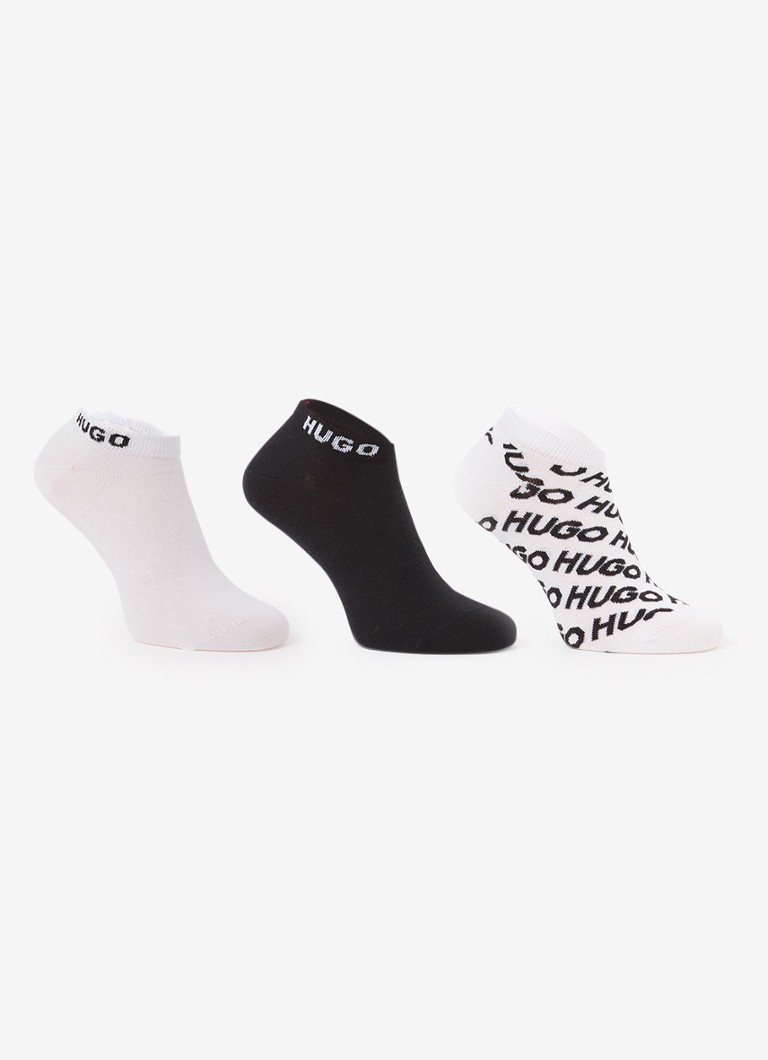 Chaussettes de sport HUGO BOSS avec logo, lot de 3