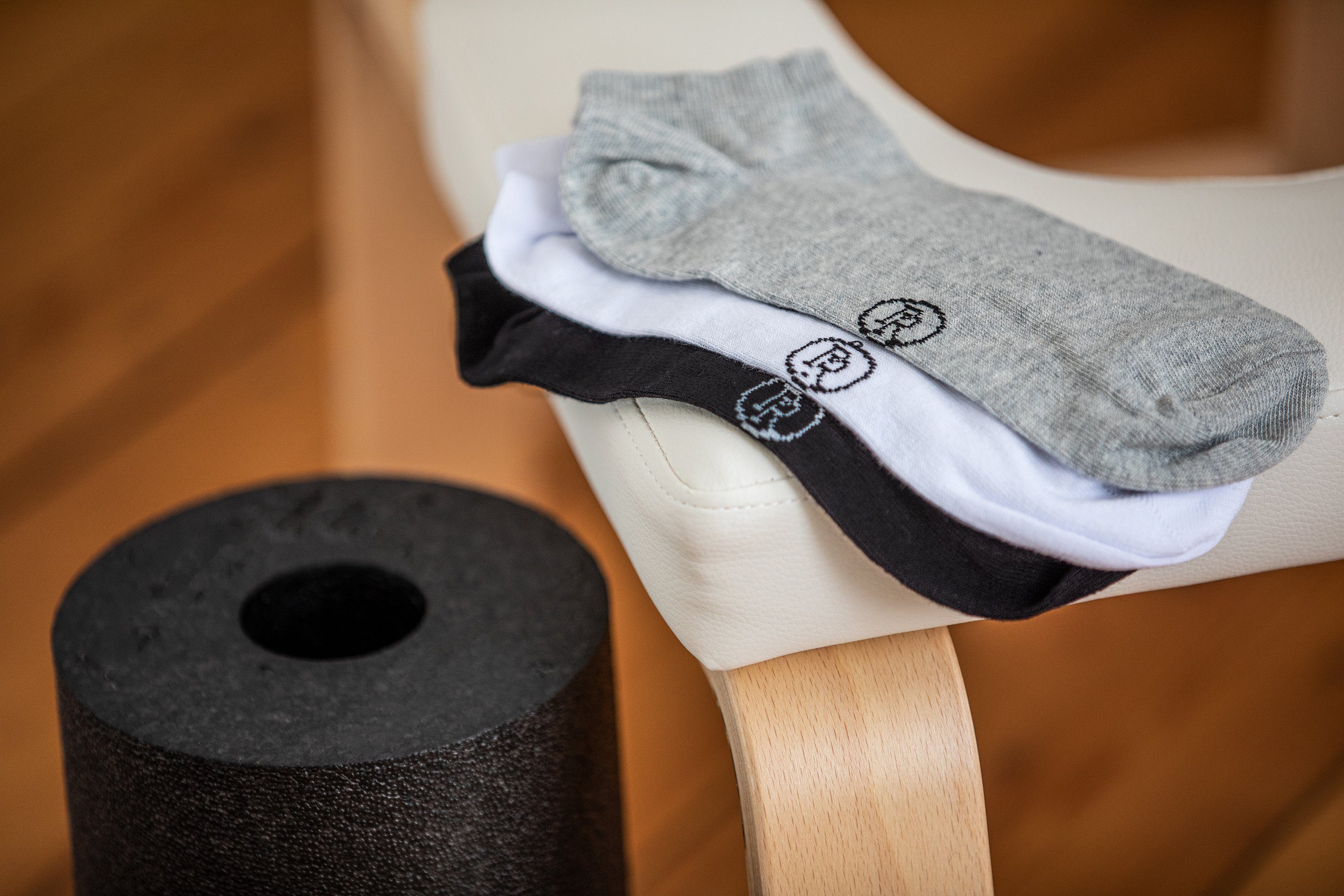 Paolo Renzo Sneakersocken für Herren und Damen (3-Paar) Atmungsaktive Unisex Sneaker Socken aus hochwertiger Baumwolle