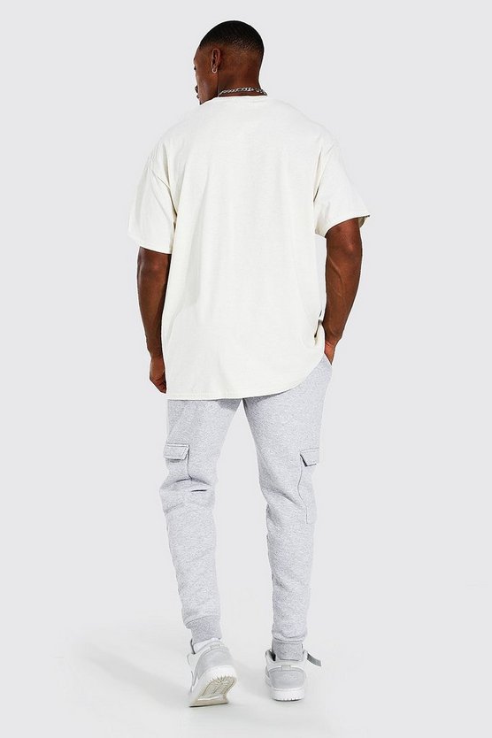 Oversize T-Shirt mit Virginia Alder-Print