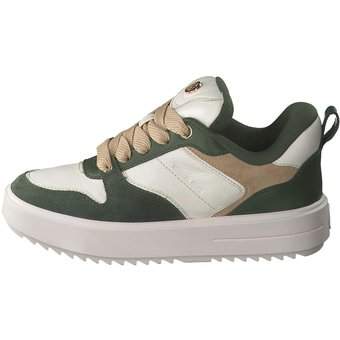 Michael Kors Rumi Lace Up Sneaker in grün