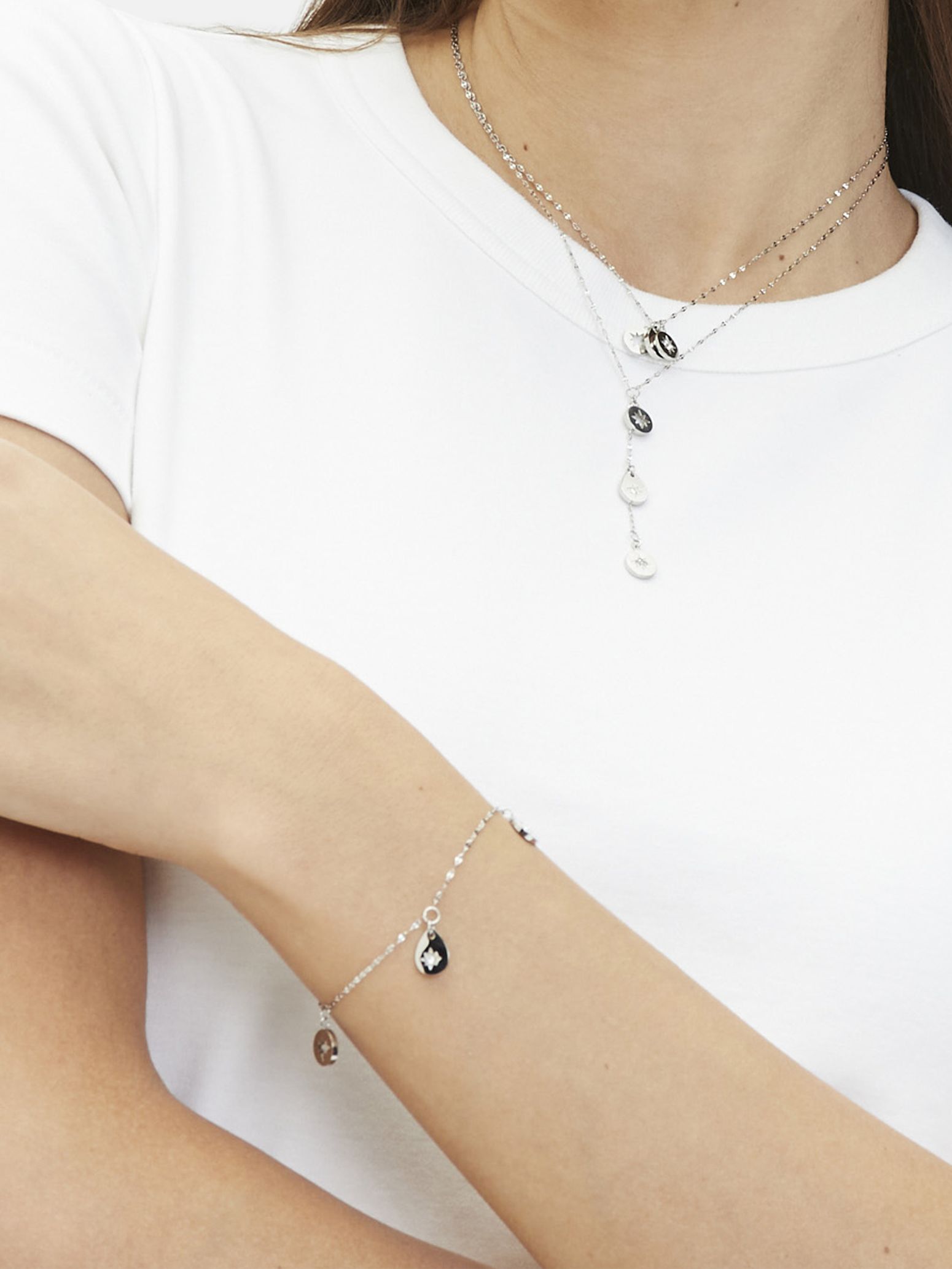 Collier - argentés