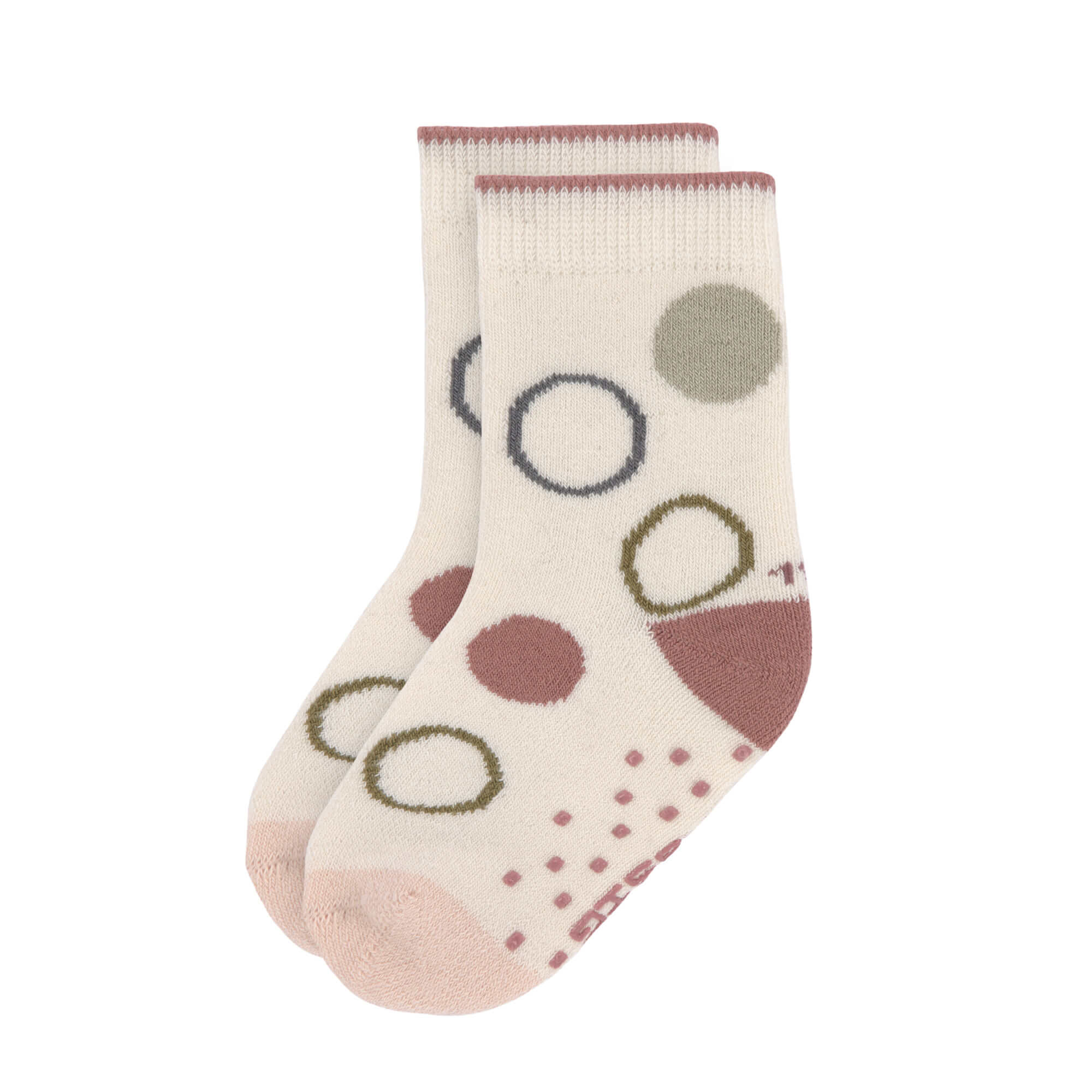 Kinder Antirutsch-Socken (2er-Set), Rosa