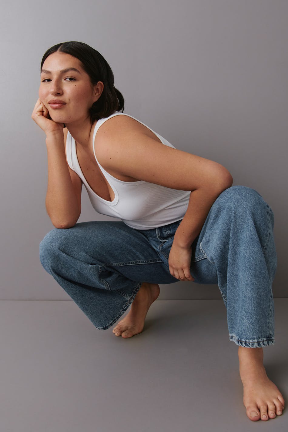 Oversized jeans