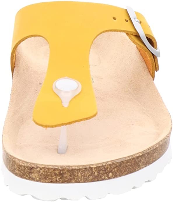 AMBITIOUS Komfort Sandalen gelb Natural Sense