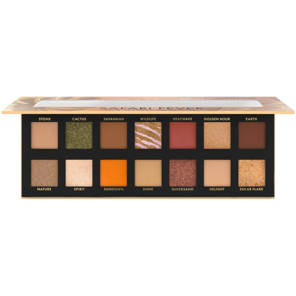 „Catrice Safari Fever Slim“ akių šešėlių paletė 010, 10,6 g