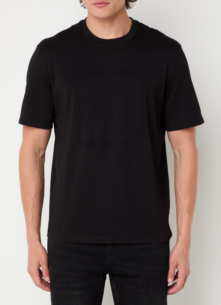 Tricou Armani Exchange cu logo 3D