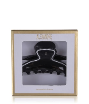 Alexandre de Paris Les Trends Addiction Pearls 9 cm schwarz Haarspangen-1 Stk