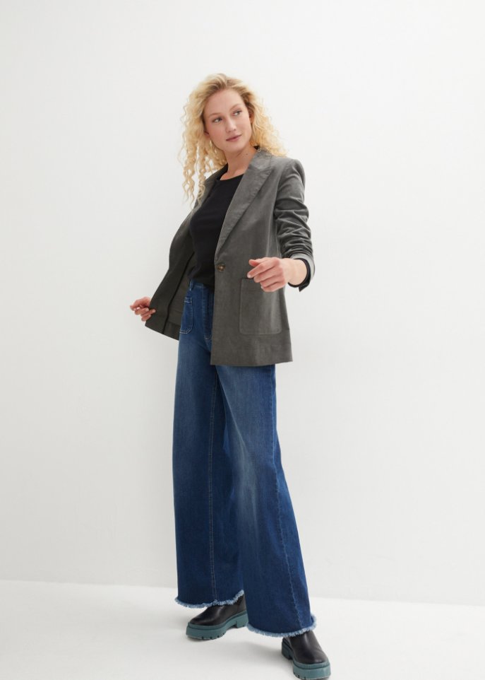 Langarmshirt mit Rundhalsausschnitt (2er Pack)