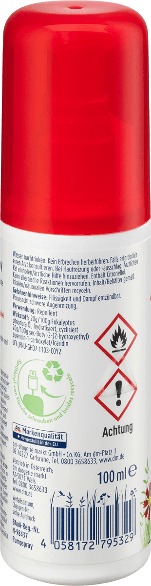 Insektenschutzspray Aktiv Forte, 100 ml