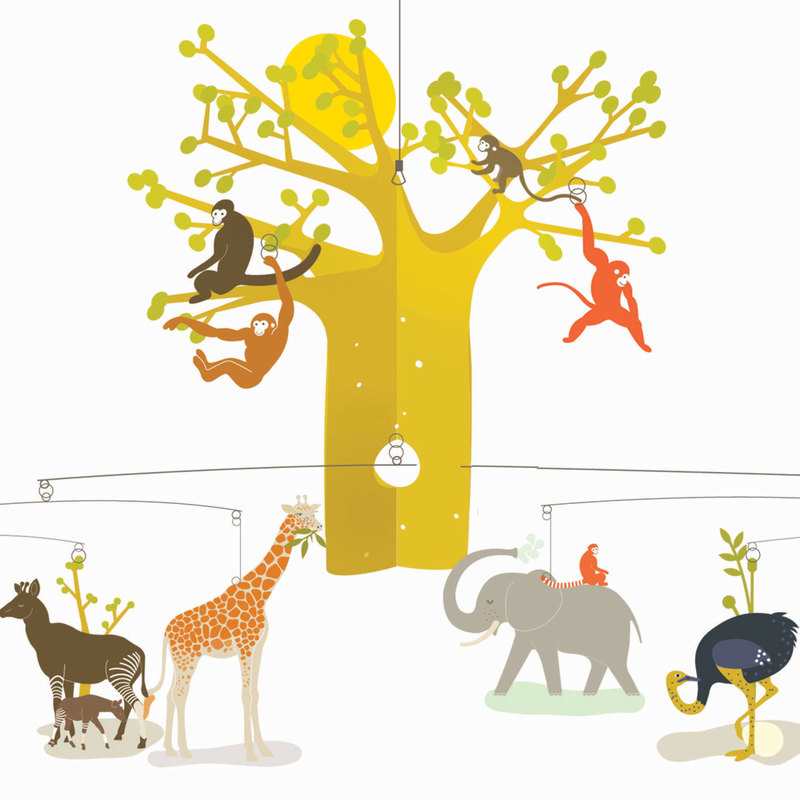 Mobile Savane africaine Djeco