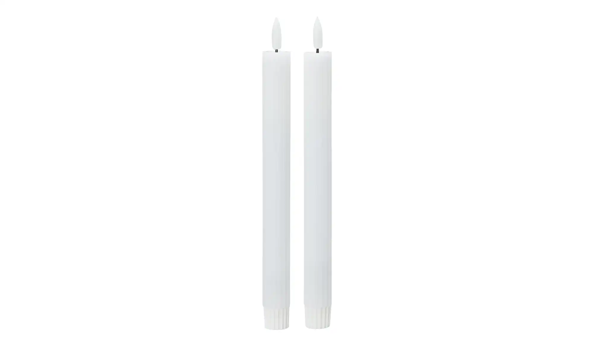 HOME STORY LED Stabkerze, 2er Set