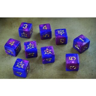 Elder Dice (9d6 Tube) Sigil of the Dreamlands