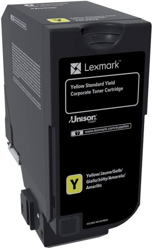 Lexmark Original Tonerkartusche 74C2SYE Gelb