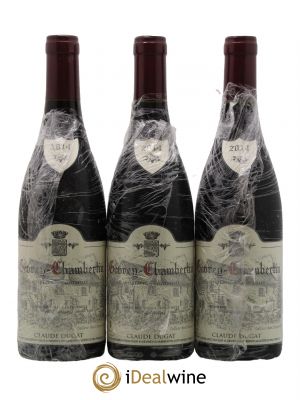 Gevrey-Chambertin Claude Dugat  2014 - Lot de 3 Bouteilles