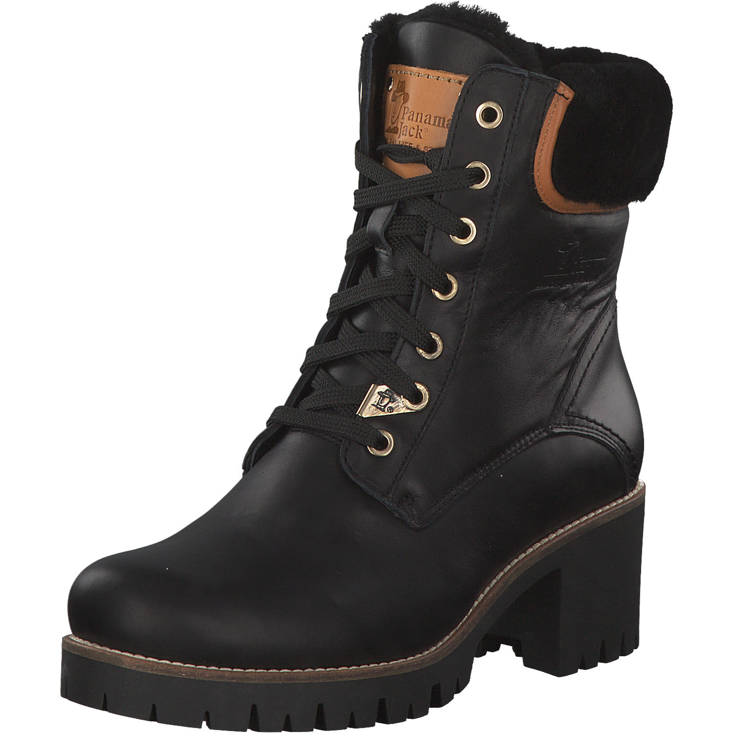 Panama Jack Travelling Phoebe Igloo B, Stiefeletten, Damen, Schwarz (Negro/Black)