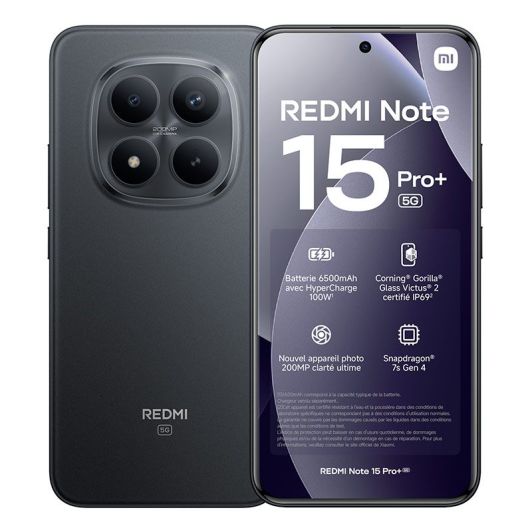 XIAOMI Redmi Note 15 Pro 5G Smartphone - 256GB - Μαύρο