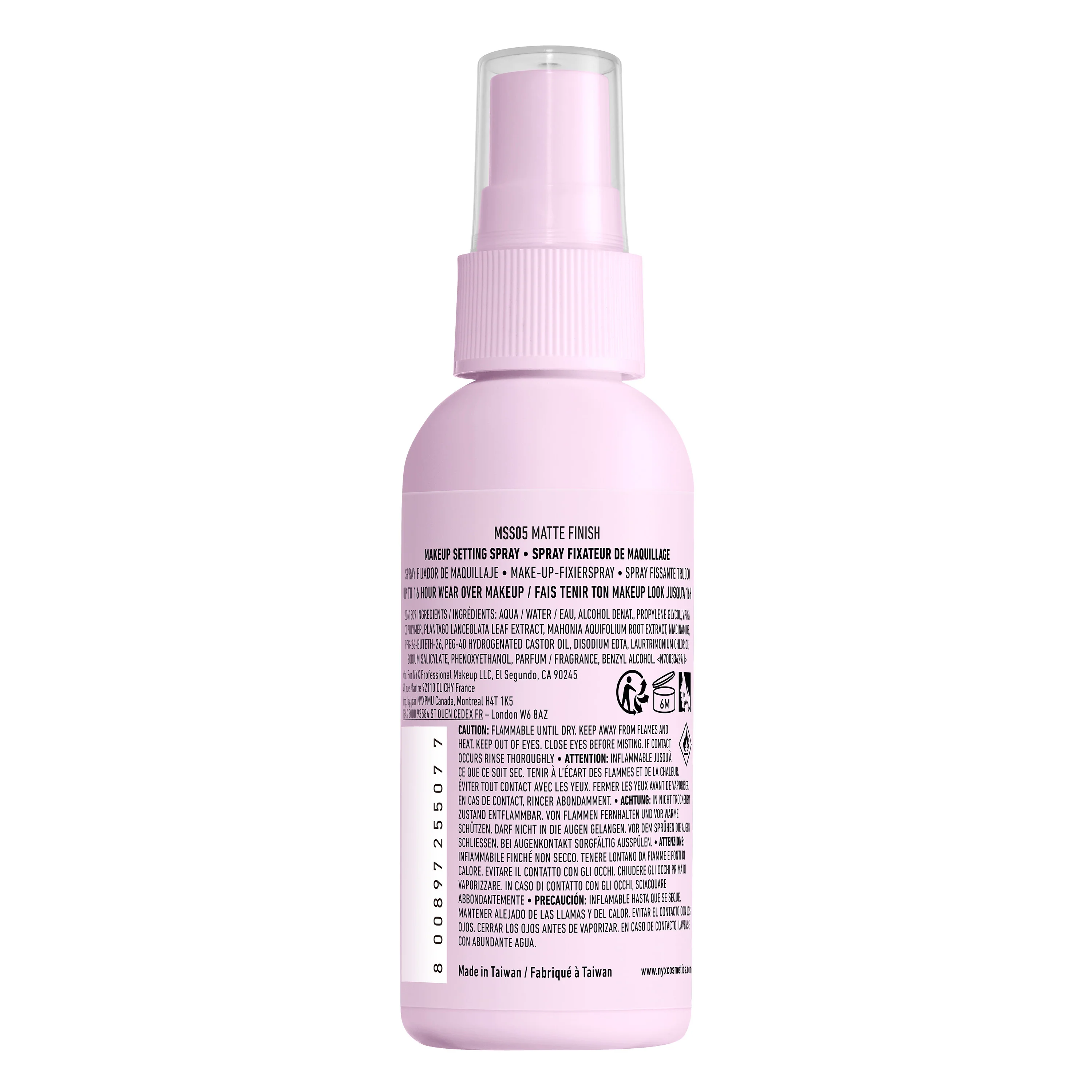 Spray fijador mate Marshmallow - Fijador facial