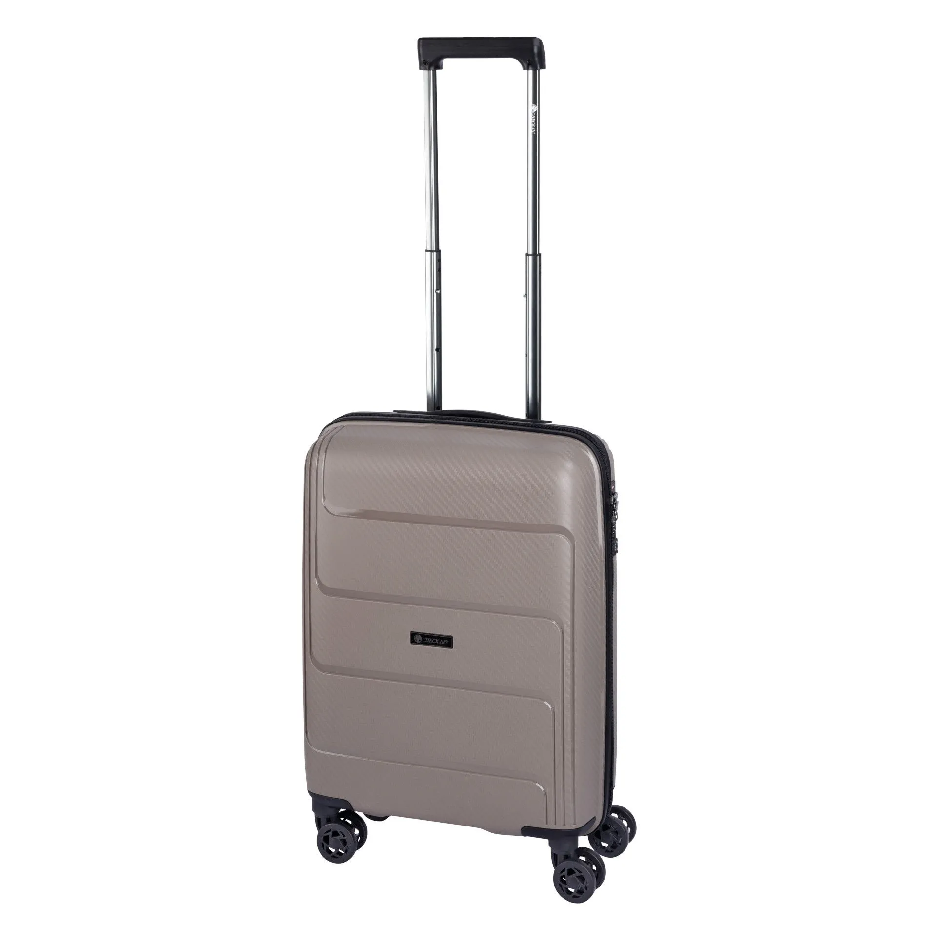 Check.IN 3-tlg. Kofferset ST. LOUIS mit 4 Rollen - taupe