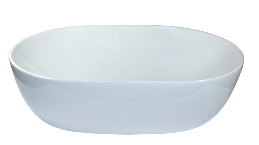 Preero Aufsatzwaschbecken Aufsatzwaschbecken Keramik,oval,49x35cm Waschbecken klein