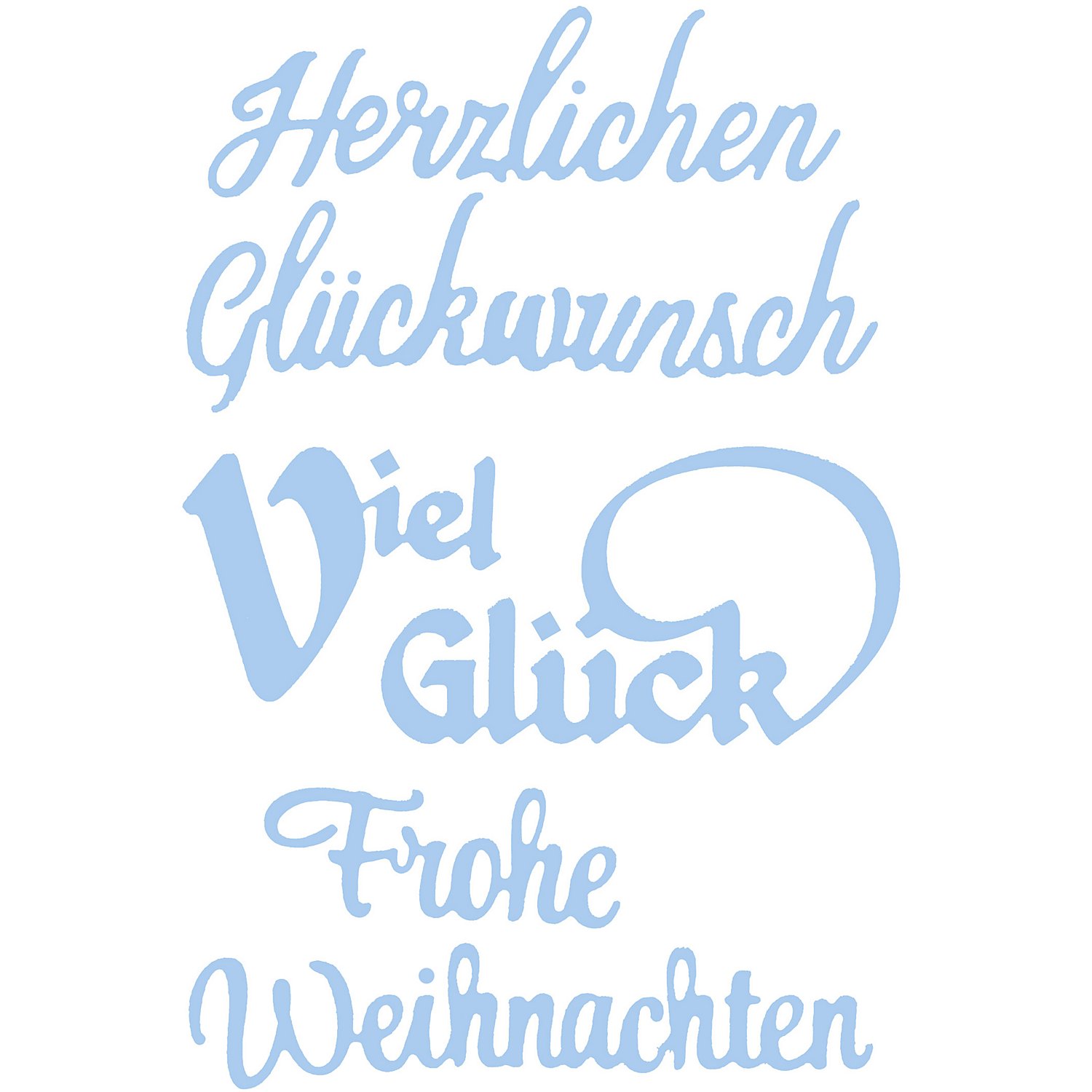 Stanzschablonen-Set 